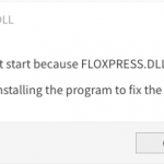 floxpress.dll error
