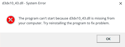 d3dx10_43.dll error