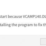 VCAMP140.DLL error