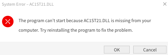 ac1st21.dll missing download