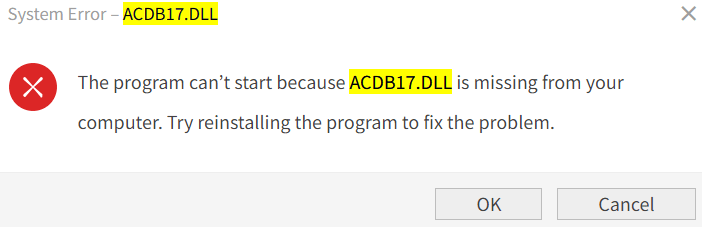 acdb17.dll missing download
